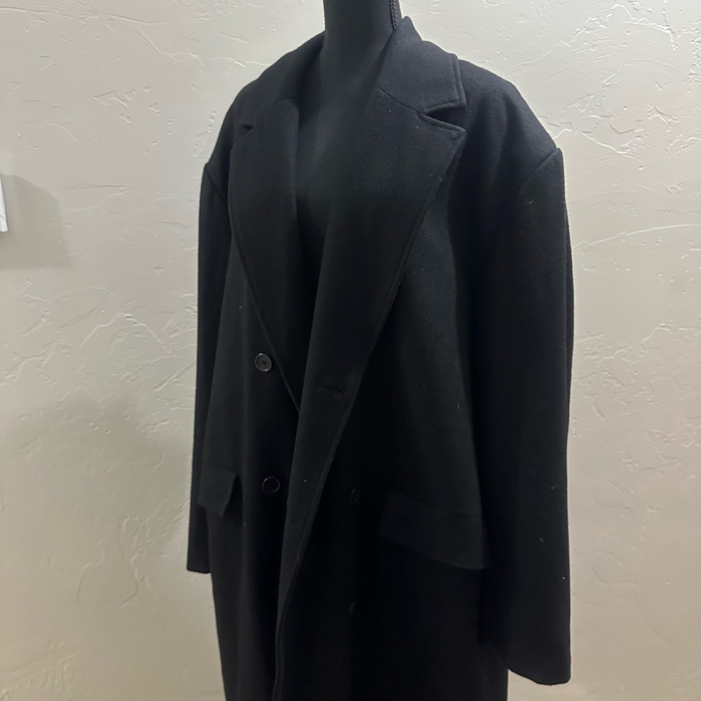 Men’s long overcoat